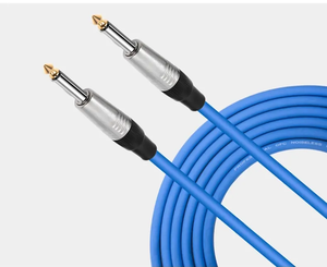 Câble de guitare 1/4 pouces Tweed Cloth Jacket Câble d'instrument à angle droit-10 pieds (jaune et <span class=keywords><strong>marron</strong></span>) Personnaliser la taille - Product Image 3