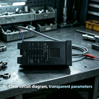 Contador Multifuncional Sommv CG4-RB60 48*48 220VAC con Interruptor de Proximidad, Pantalla de 6 Dígitos y Salida de Relé