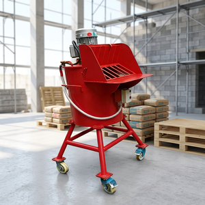 Mezcladora de Concreto Portátil Kwongyip Azul de 130L, 2.2KW, Motorizada con Suministro Automático de Agua para el Hogar y Pequeños Proyectos de Construcción - Product Image 2