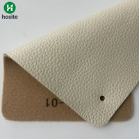 Simili cuir PU écologique extensible résistant à l'abrasion, gaufré, anti-taches, sur support non tissé, pour canapé, lit, appui-tête et chaise de café