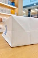 Sac de courses non tissé pour les magasins de proximité, les épiceries, les boutiques de vêtements, les centres commerciaux, pochette d'emballage personnalisée imprimée