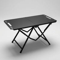 Table pliante tactique extensible en acier au carbone léger YeZhuLin YZL-745 pour l'extérieur, le camping et les pique-niques