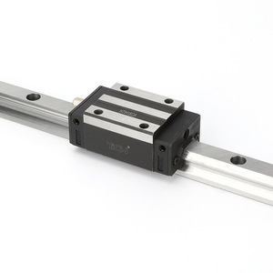Bloque de guía lineal TGN HTH15CA de 15 mm con brida negra de perfil bajo para sistemas de movimiento de precisión - Product Image 2