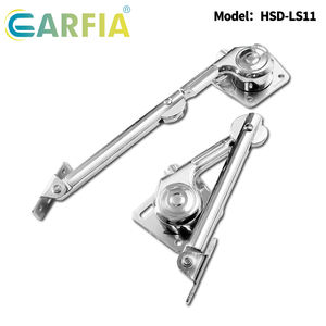 Soporte de Tapa de Aleación de Zinc <span class=keywords><strong>Garfia</strong></span> con Cierre Suave para Cocina, Taller, Caja de Juguetes y Puertas Abatibles con Apertura Superior, Fácil de Instalar - Product Image 2