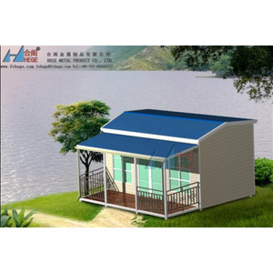HEGE Light Steel Frame Villa Modern Design <b>Prefab</b> <b>House</b> for Residential Use - Product Image 2