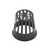 Pots de fleurs en plastique, panier en plastique de 55mm pour herbes hydroponiques et ce, vente en gros, 2, 3, 4 pouces, 5 pièces