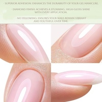 Gel de base constructeur sans HEMA, marque privée, 1 kg en vrac avec 2 flacons offerts, vernis à ongles végétalien sans TPO