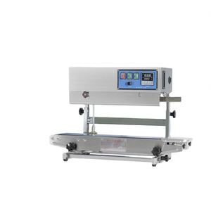 เครื่องซีลถุงพลาสติกแบบแนวตั้งอัตโนมัติ 110v 220v สำหรับบรรจุภัณฑ์อาหารแบบฟิล์มพลาสติกต่อเนื่องและเครื่องซีลแบบสายพาน - Product Image 1