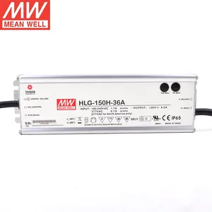 100w Meanwell Ac To Dc HLG-100H-24A/24A/24B/30A/36A/42A/48A/54A 3 To 1 Dimming LED Waterproof Switch Power Supply