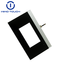 Écran tactile capacitif de 4,3 pouces, interface IIC fine, dureté 4H, logo noir RoHS pour affichage d'équipements industriels