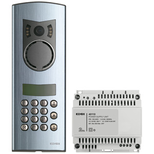 Kit de visiophone Elvex avec clavier et unité d'alimentation 28x34x10mm pour la sécurité domestique - Product Image 1