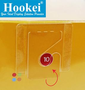 pet <b>Plastic</b> Hanging Tabs Adhesivetag Display Hang Tab - Product Image 6
