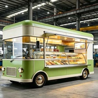 Cuisine mobile d'extérieur, remorque alimentaire sur mesure, camion de restauration rapide pour barbecue et vente de rue