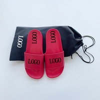 Nouveaux articles de pantoufles à sublimation, chaussures personnalisables, claquettes, sandales vierges, tongs pour sublimation avec sac anti-poussière