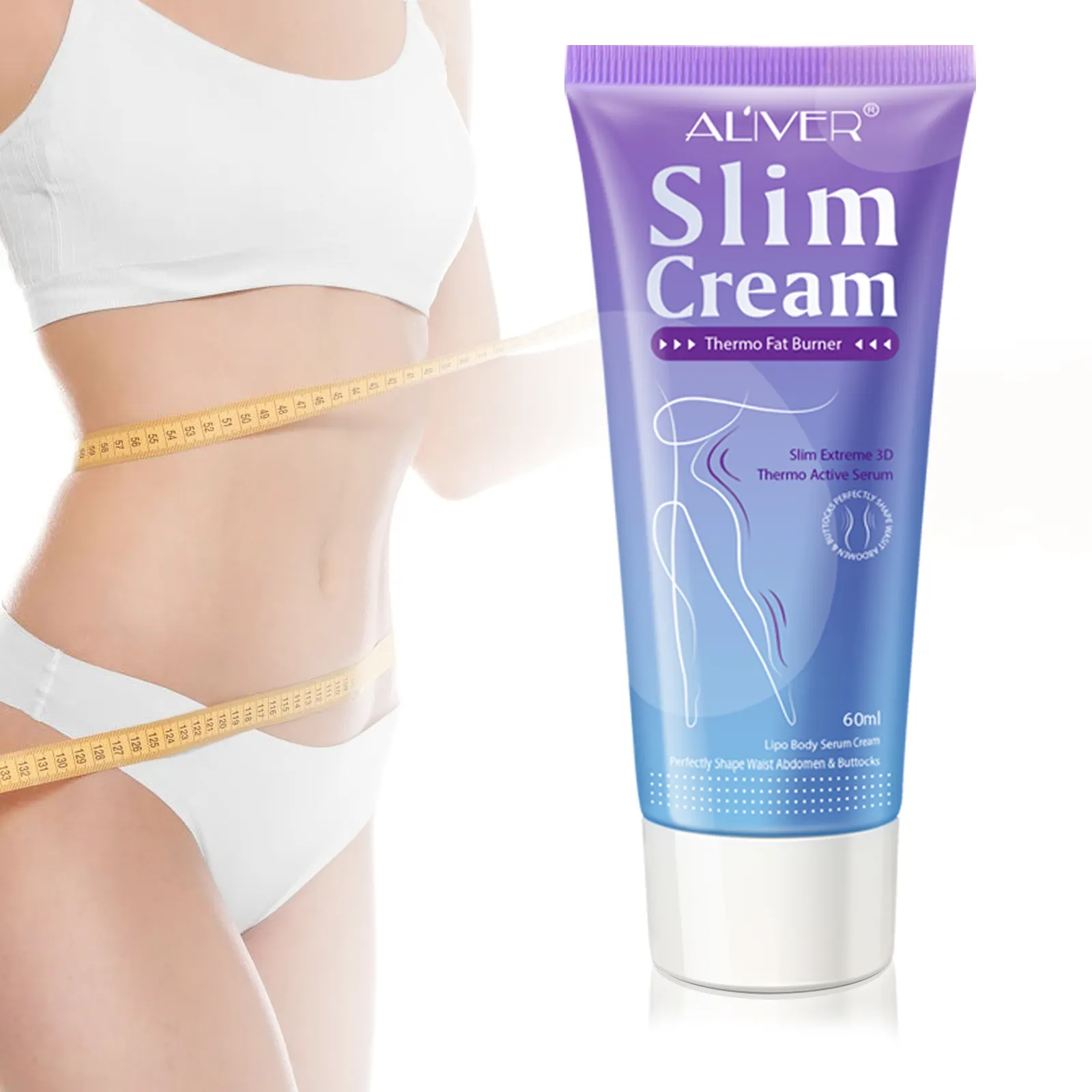 OEM Private Label Pure Natural Ingredients Best Slimming Cream Fat Burning Gel Lose Weight Cellulite Removal Hot Cream Body Pcs