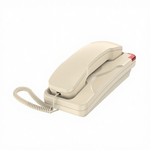 Téléphone <span class=keywords><strong>mural</strong></span> étanche Sachikoo populaire pour salle de bain, hôtel, ascenseur – Option <span class=keywords><strong>filaire</strong></span> ou sans fil disponible - Product Image 1
