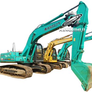 รถขุดโคเบลโก้ 200 มือสอง ของแท้จากญี่ปุ่น ขนาด 20 ตัน แบบตีนยาง ขนาดใหญ่ รุ่นปี 2023 บุ้งกี๋ขนาด 1.0 เมตร - Product Image 1