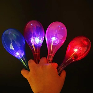 Bâtons lumineux personnalisés pour concert, maracas LED néon, fournitures de décoration de fête en gros pour Noël, article très vendu - Product Image 5