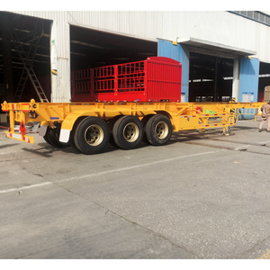 Semirremolque <span class=keywords><strong>esqueleto</strong></span> <span class=keywords><strong>de</strong></span> 3 ejes <span class=keywords><strong>de</strong></span> alta calidad <span class=keywords><strong>de</strong></span> fabricante contenedor <span class=keywords><strong>de</strong></span> transporte <span class=keywords><strong>de</strong></span> 40 pies - Product Image 5