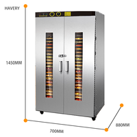 Meest Goedkoopste Commerciële Fruitdroogmachine Bananenchips Droogoven Mango Dehydrator Voedsel Dehydrator Machine
