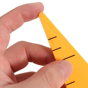 Plástico de alta calidad, juego cuadrado y triangular de 30/60 grados para enseñar matemáticas, suministros educativos de calidad - Product Image 5