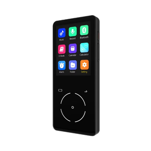 เครื่องเล่น MP3 แบบสัมผัสหน้าจอ พร้อมบลูทูธไร้สาย พกพาสะดวก หน้าจอสี 2.4 นิ้ว โครงโลหะ รองรับอีบุ๊ค สำหรับนักเรียน - Product Image 2