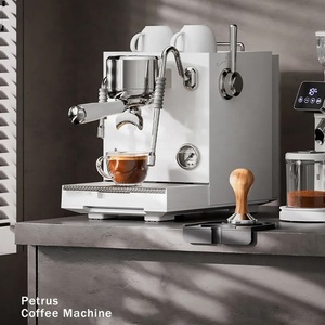 Cafetera Comercial de Acero Inoxidable para Cappuccino, Cafetera Automática para Latte, Cafetera Espresso para Oficina - Product Image 1