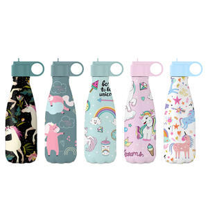 OEM Personnaliser chaude <span class=keywords><strong>coca</strong></span> cola en forme de bouteille de sport à double paroi vélo isolé bouteille d'eau d'école mignon pour les enfants - Product Image 1