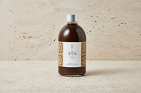 Thé aux herbes traditionnel au gingembre Damccot K-Food Premium, réfrigéré, bouteille en verre de 400g