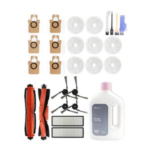 Accessoires pour robot aspirateur Xiaomi Mijia 5 Pro : Brosse de coupe, brosse latérale, brosse principale, sac à poussière, filtre, chiffon de nettoyage, ensemble de consommables - Product Image 1