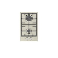 Table de cuisson à gaz encastrable 2 brûleurs de haute qualité, brûleurs en acier inoxydable, allumage électronique, classe d'efficacité énergétique A+, sécurité anti-incendie