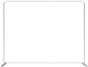 तेजी से सेटअप पोर्टेबल एल्यूमीनियम कपड़े मुक्त खड़े डबल साइड शादी पृष्ठभूमि स्टैंड - Product Image 2