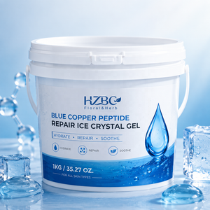 Gel Rinfrescante OEM al Peptidi di Rame Blu - 1KG Formato Professionale, Gel Rinfrescante per Pelle Rossa, Calma l'Irritazione, Idratazione Delicata - Product Image 2