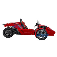 Voiture de sport électrique tout-terrain à trois roues à châssis en acier haute vitesse, multi-usages, pour drift sur dunes de sable, certifiée CE 2