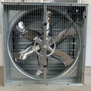 사각 산업용 배기 팬 벽걸이 형 환기 팬 - Product Image 1