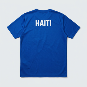 Maglia da Calcio Haiti 2026 all'Ingrosso, Stampa Digitale, Poliestere Spandex, Asciugatura Rapida, Traspirante, Anti-UV, Professionale per Sport Atletici - Product Image 2