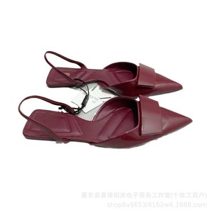 Sandalias Planas para Mujer, Nuevas 2025, con Suela Gruesa, Zapatos de Mujer con una Correa, Hebilla Metálica, Punta Abierta, Sandalias de Moda, Pantuflas Femeninas - Product Image 2