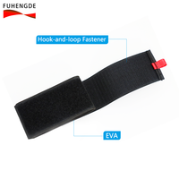 Sangle de ski réglable en EVA personnalisée en usine avec boucle auto-agrippante pour les sports de neige