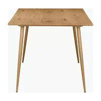 Ensemble de meubles de salle à manger de luxe en bois MDF table à manger à bas prix d'usine