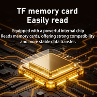 Lector de Tarjetas de Alta Velocidad OTG 2026, Adaptador TF 2 en 1 Tipo-C/USB, Mini para Teléfono/Tableta/PC