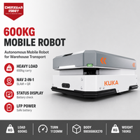 Robot mobile autonome efficace de 600 kg, AMR multi-navigation pour la manutention automatique des matériaux en usine et entrepôt