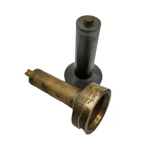 CNC lathe processing brass stamping garden lamp accessories connection forging services forged steel parts forging