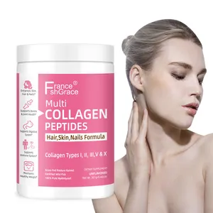 Đa collagen peptide bột viên nang bổ sung 5 thủy phân collagen peptide cho da tóc móng tay khớp hệ thống miễn dịch