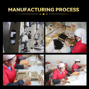 Nhà Máy Bán Hàng Trực Tiếp Giả Vàng Lá Hot Bán Vàng Lá Cho Nghệ Thuật Thủ Công Trang Trí - Product Image 6