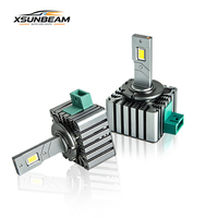 Venta al por mayor directa de fábrica: Bombilla LED para faros delanteros Serie D 6500K CSP Canbus sin errores, Plug & Play, D1S D3S D5S D8S, Lámpara para coche OEM ODM