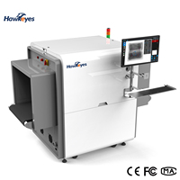 Hawkeyes Industriële Vreemde-Onderdelen Detector Röntgeninspectie Scanner HKE500-4C Metaal IP68 Detecteert Abnormale Fruitverpakkingsdozen
