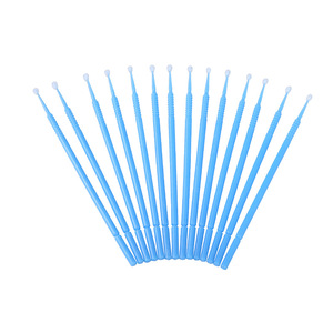 Bâtonnet de nettoyage pour extensions de cils, tiges de coton à petite tête de 1,5 mm pour le retrait des faux cils, outils de maquillage permanent - Product Image 1