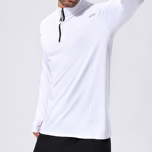 Thở người đàn ông bền của Workout Tops nén Marathon chạy thể dục dài tay áo thể thao Tops mặc - Product Image 1