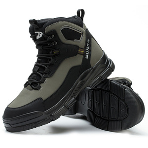 New <b>Men</b> <b>Work</b> Safety Boots Steel Toe <b>Shoes</b> High Top Indestructible <b>Shoes</b> Anti-smash Anti Puncture Protective <b>Shoes</b> <b>Work</b> Sneakers - Product Image 3