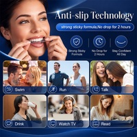 Bandes blanchissantes pour les dents 5D, 14 paires, 28 pièces, blanchiment rapide des dents, saveur menthe, élimine les taches de café et de thé, utilisation à domicile, OEM ODM
